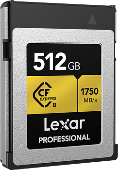 LEXAR CFexpress Type B Pro Gold R1750/W1500 1TB Memorycard