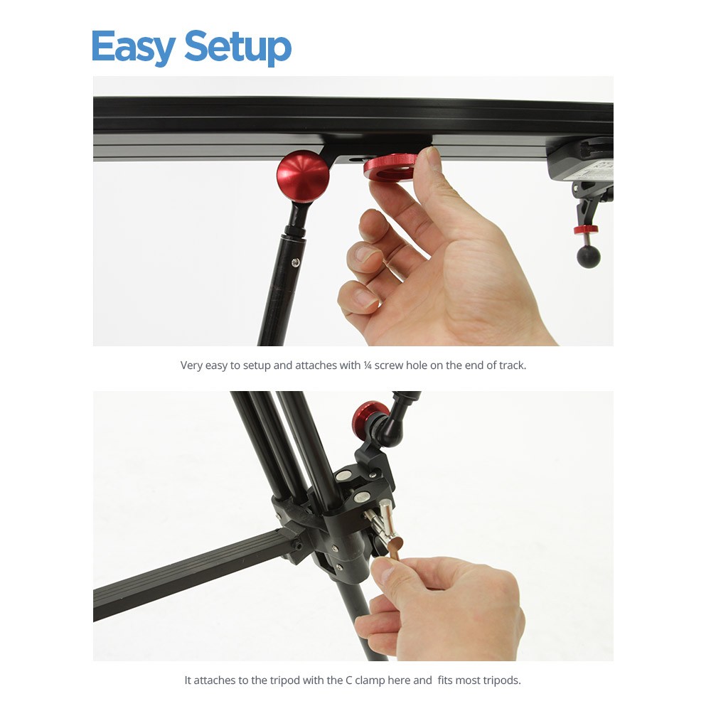 Konova Tripod Stability Arm Support for Camera Slider (2EA) - 9