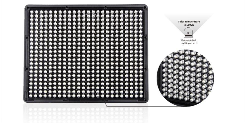 Led Panel Spot Videobelysning Al-528s Aputure - 6