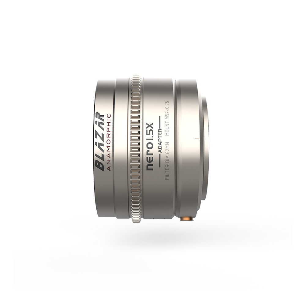 Blazar NERO 1.5X Anamorphic Adapter Blue Flare - 7