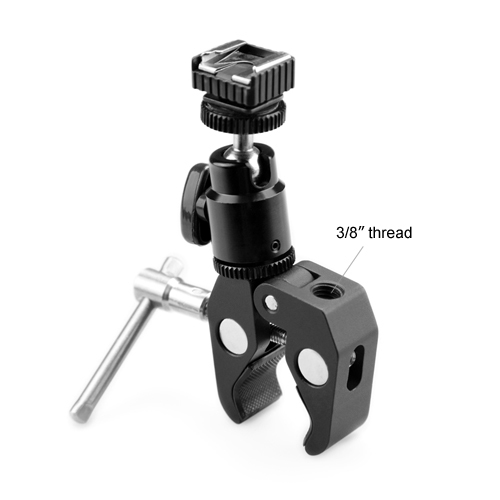 Superclamp with Ball Head and Cold Shoe Mount 1125 - 3