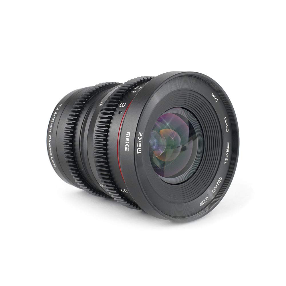 MEIKE 16mm T2.2 Manual Focus Cinema Prime Lins (MFT Mount) – för filmskapare - 4