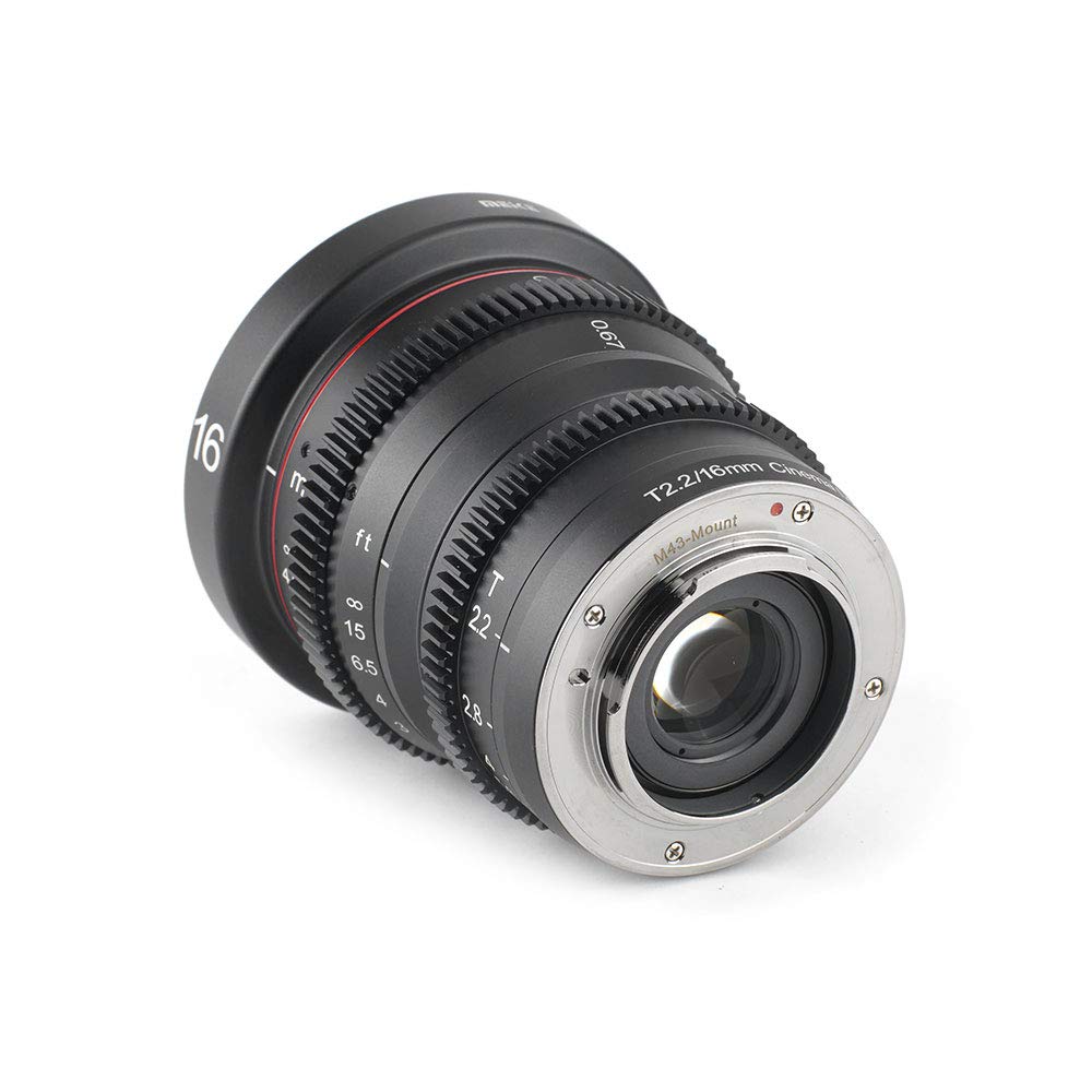 MEIKE 16mm T2.2 Manual Focus Cinema Prime Lins (MFT Mount) – för filmskapare - 5
