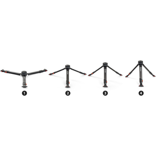 Sachtler Video 15 FT MS flowtech 100 Tripod System - 5
