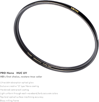 NiSi Filter UV Pro Nano Huc 58mm
