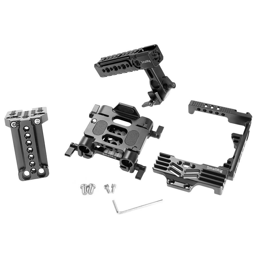SmallRig Ultimate Half-cage Kit for Panasonic Lumix GH5 with Battery Grip 2067 - 4