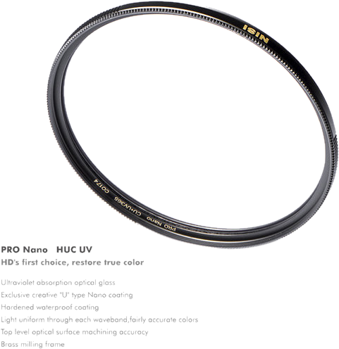 NiSi Filter UV Pro Nano Huc 40.5mm - 6