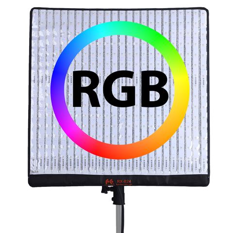Falcon Eyes Flexibel RGB LED Panel RX-824-K1 63x63 cm 150w - 2