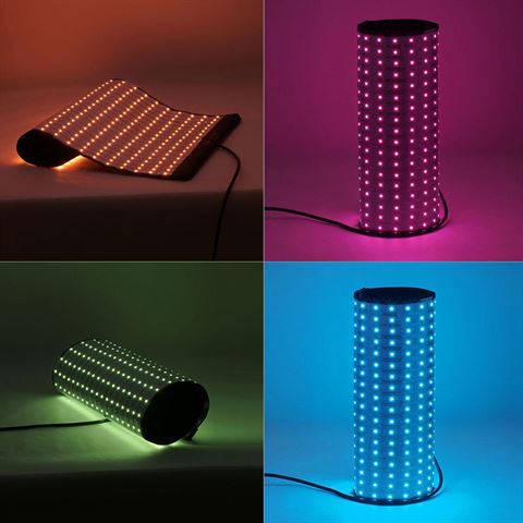 Falcon Eyes Flexibel RGB LED Panel RX-824-K1 63x63 cm 150w - 12