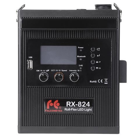 Falcon Eyes Flexibel RGB LED Panel RX-824-K1 63x63 cm 150w - 7