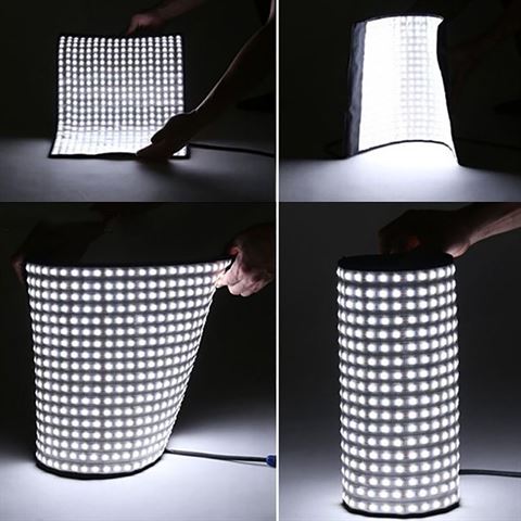 Falcon Eyes Flexibel RGB LED Panel RX-824-K1 63x63 cm 150w - 13