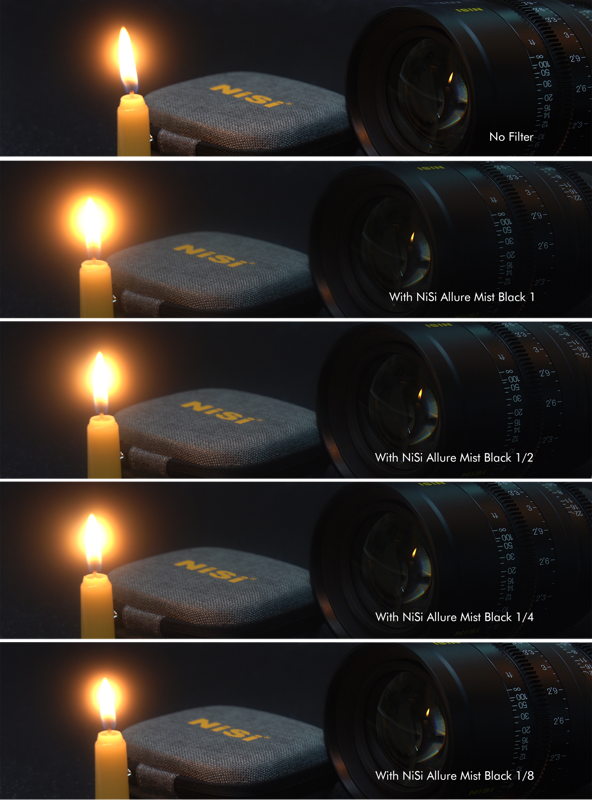 NiSi Cine Filter Allure Black Mist 6x6"""" (1/2)