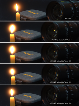 NiSi Cine Filter Allure Mist White 6x6"""" (1)