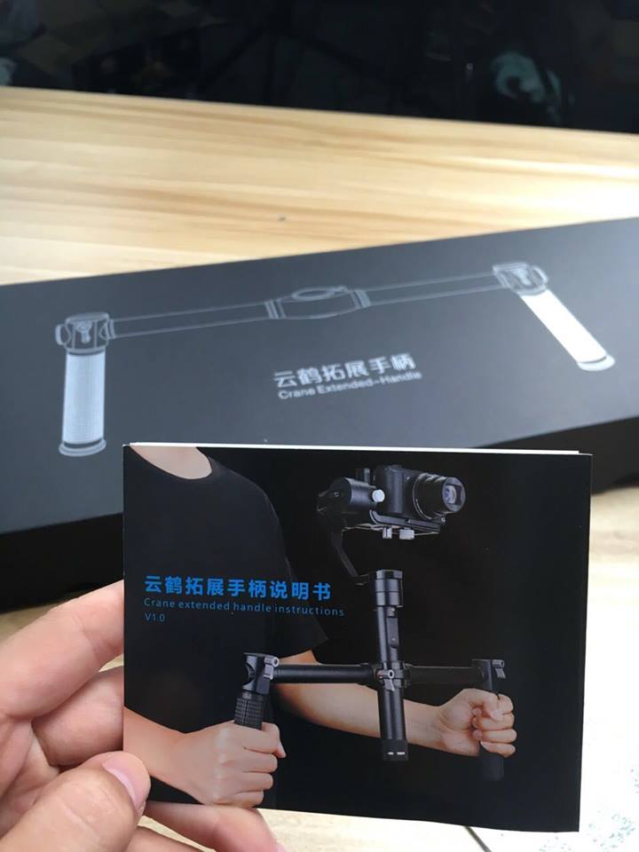 Dubbel Handtag Till Zhiyun Crane Gimbal Stabilizer - 3