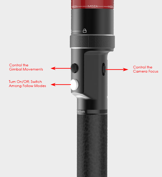 MOZA Mini-C  Gimbal Stabilizer Till Smartphones - 11