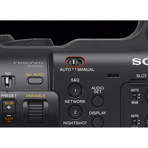 Sony HXR-NX800 Camcorder - 10