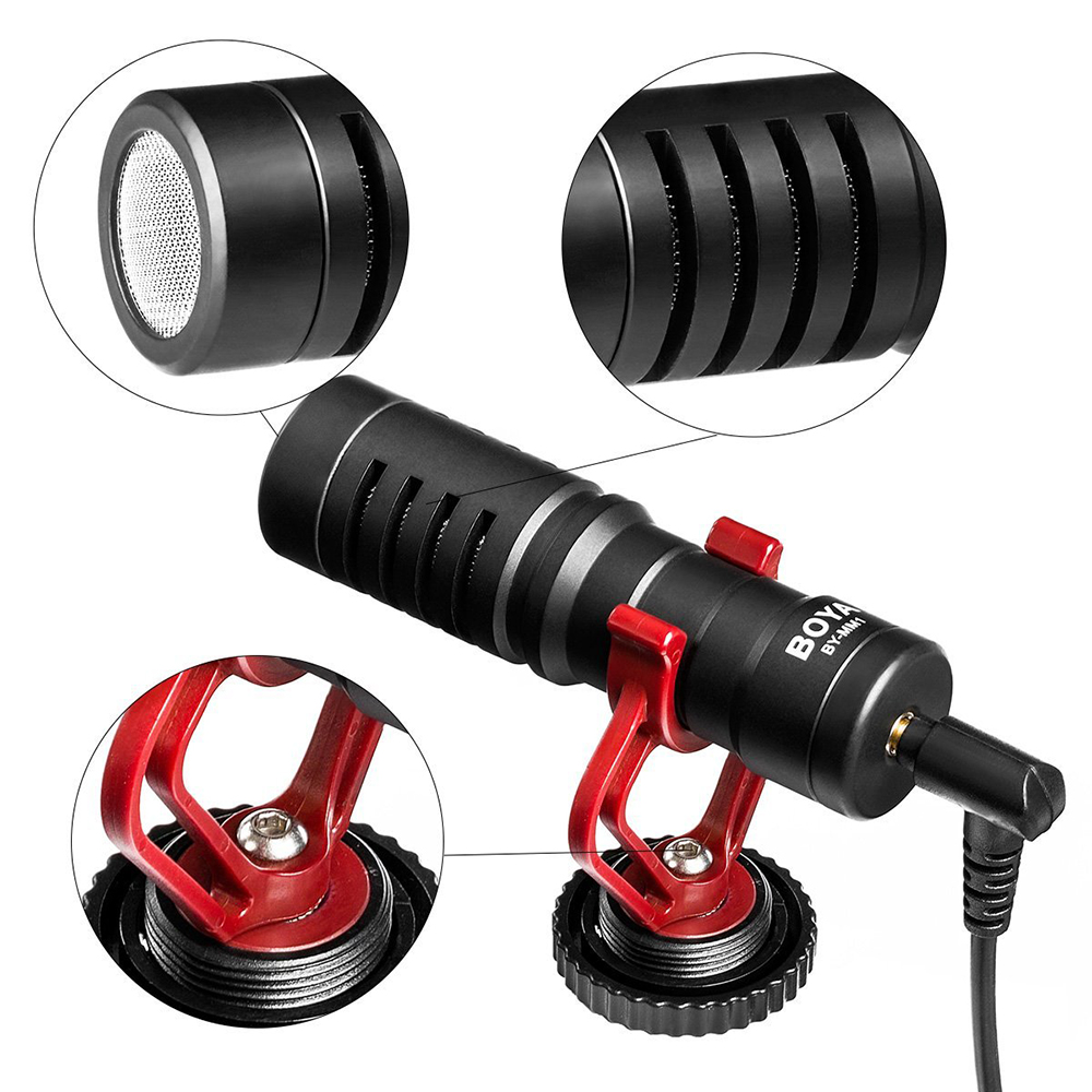 BOYA BY-MM1 Shotgun Videomic for Smartphone and Cameras - 5