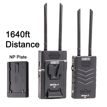 CAME-TV Crystal V SDI HDMI 1640ft Distance Video Transmission System
