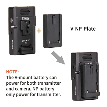 CAME-TV Crystal V SDI HDMI 1640ft Distance Video Transmission System