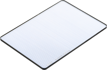 NiSi Cine Filter Allure Streak Blue 2mm 6x6""""