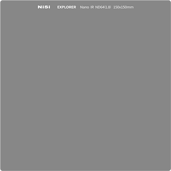 NiSi Square Filter Explorer 150X150mm IRND 64 6Stops