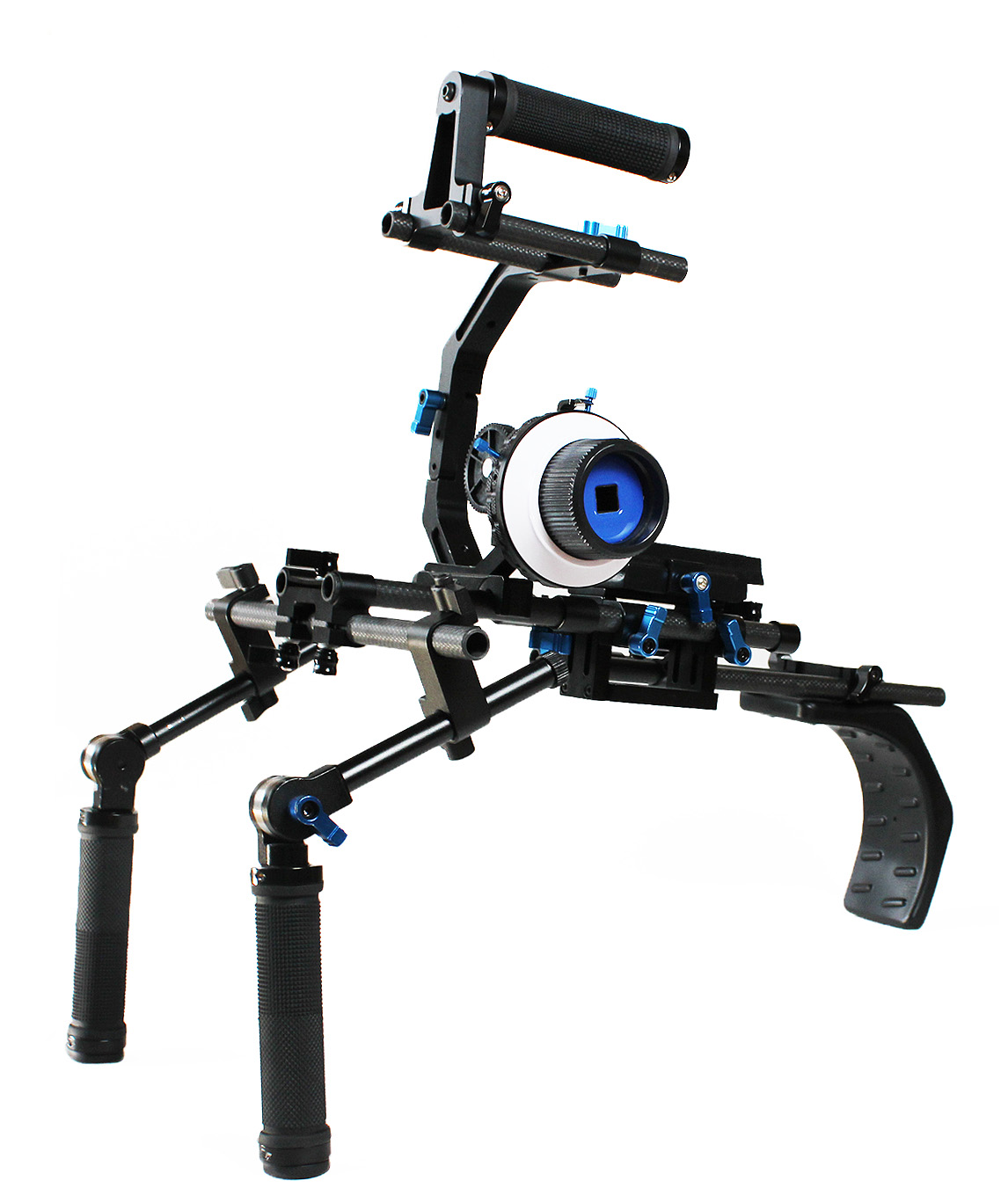 Voose Shooter Cinema Bundle Black Edition Dslr Rig - 5