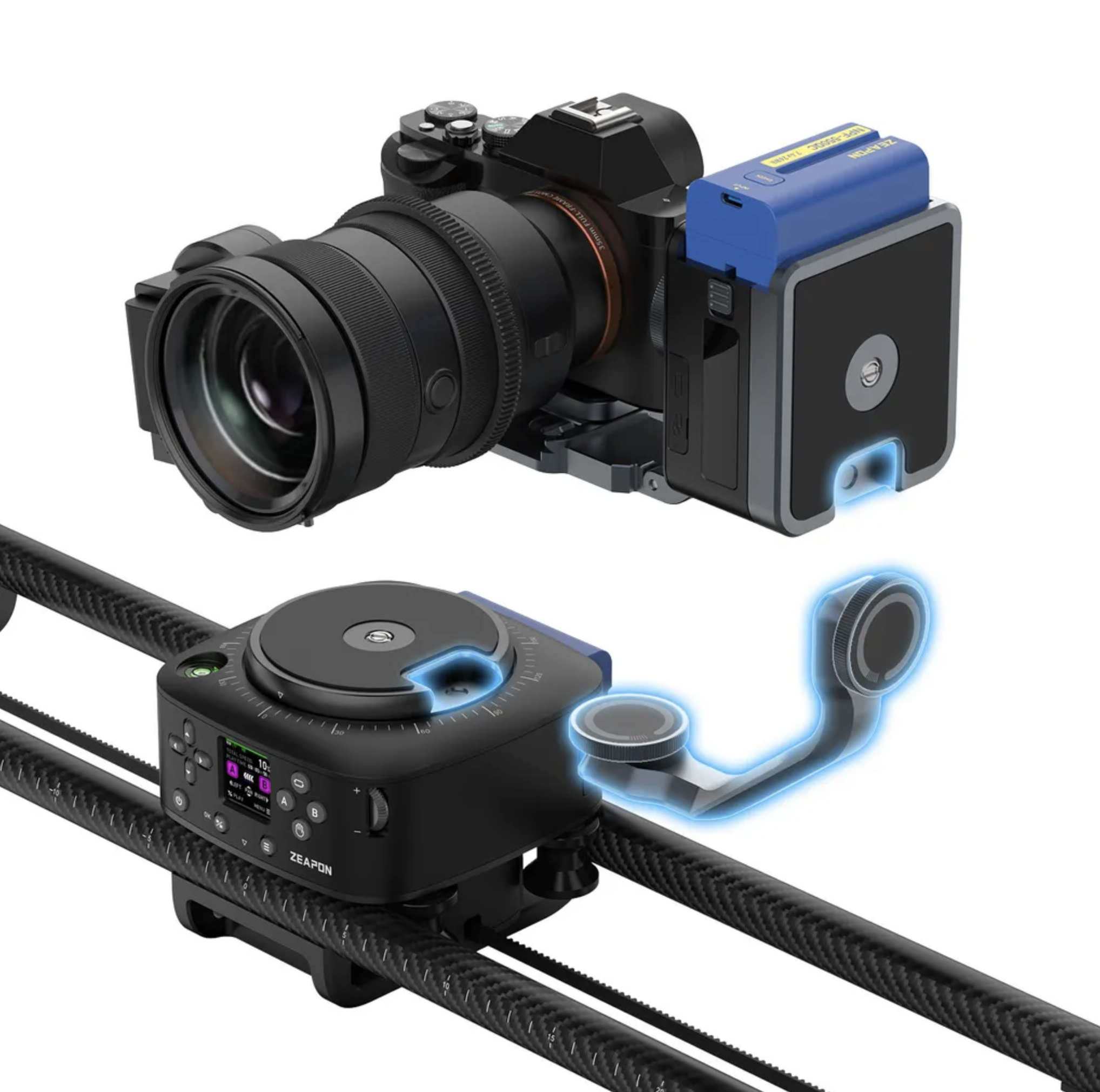 Zeapon AXIS 120 Pro Multi-axis Motorized Slider (3-axis Version) - 5