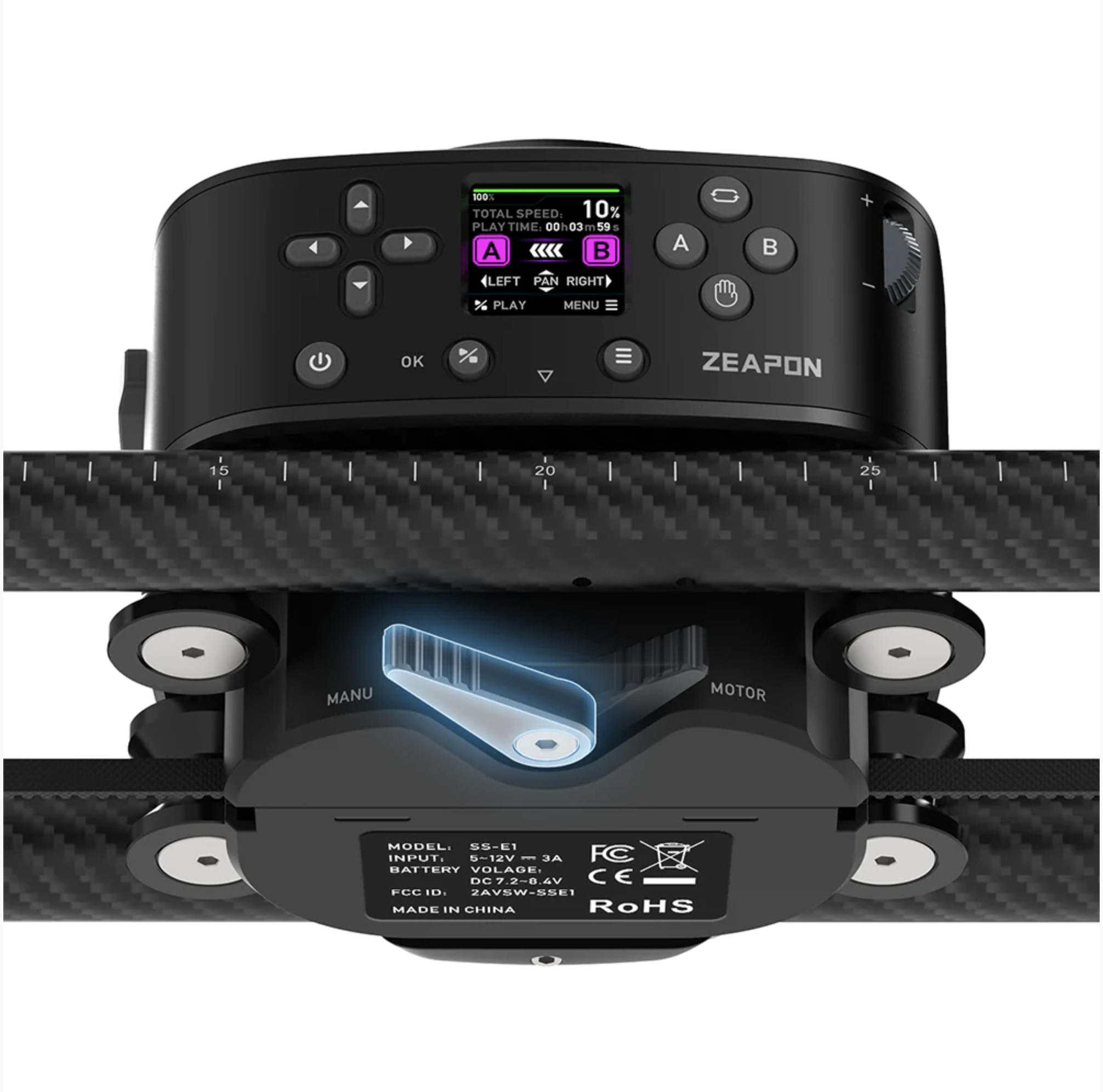  Zeapon AXIS 80 Multi-axis Motorized Slider (2-axis Version) - 5