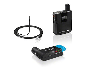 Sennheiser AVX-MKE2 SET Digital Camera-Mount Wireless Omni Lavalier Microphone System 