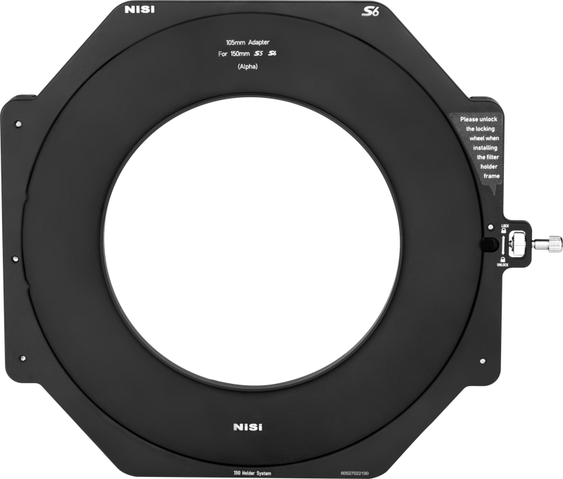 NiSi Adapter Ring Alpha For S5/S6 Filterholder - 105mm - 3