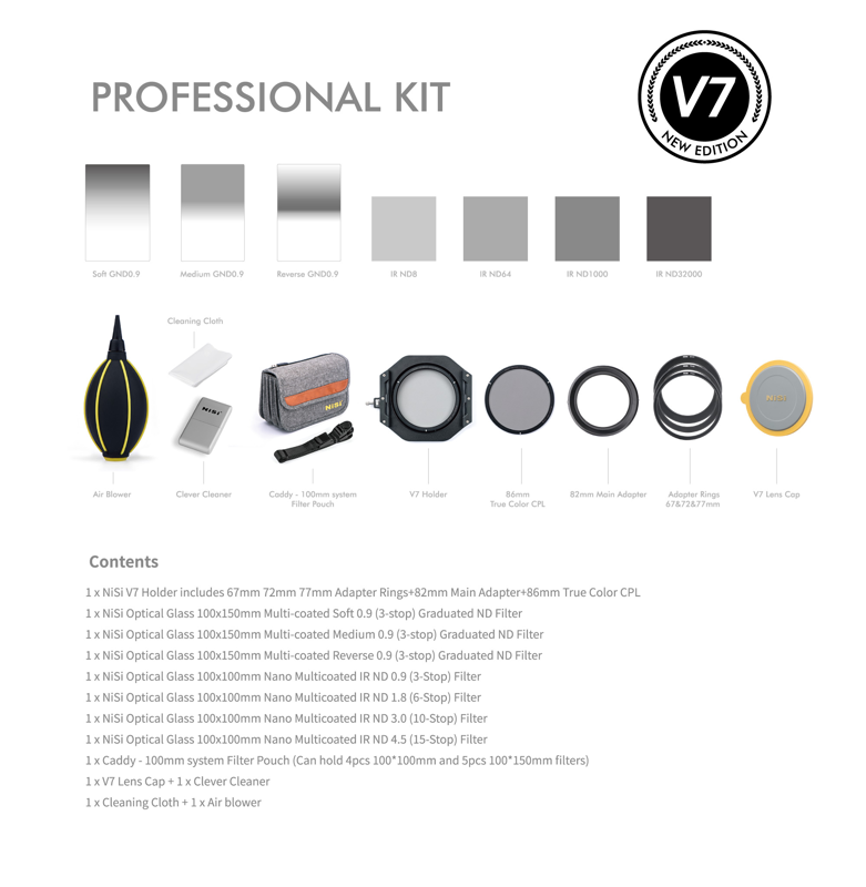 NiSi Professional Kit 100mm System V7 - 2