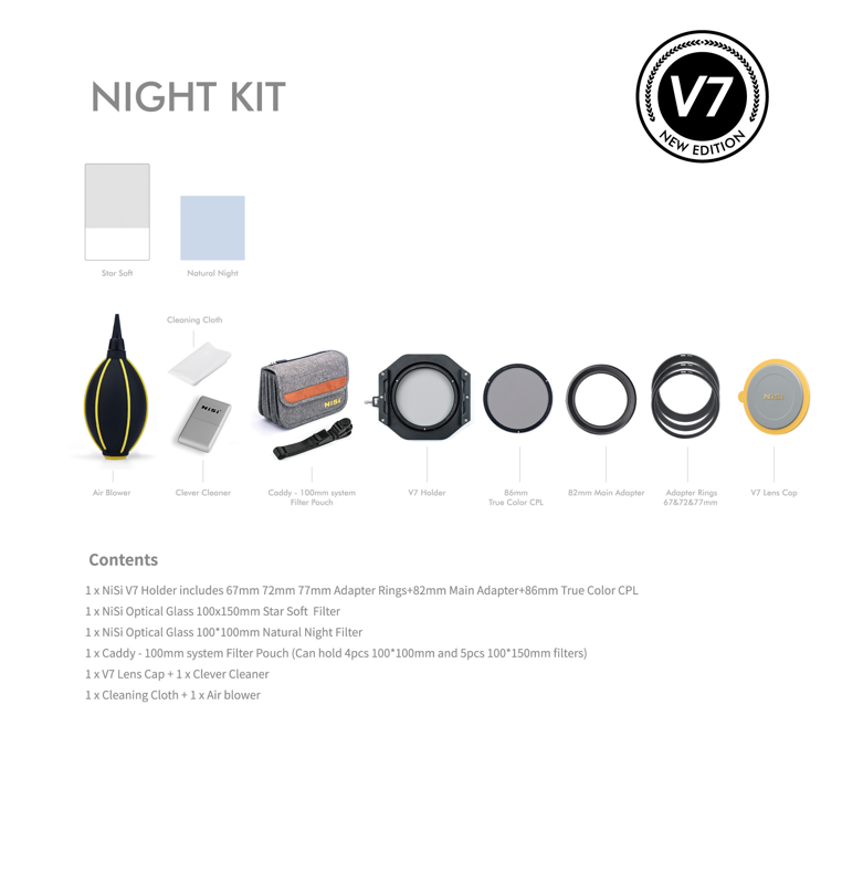 NiSi Night Kit 100mm System V7 - 2
