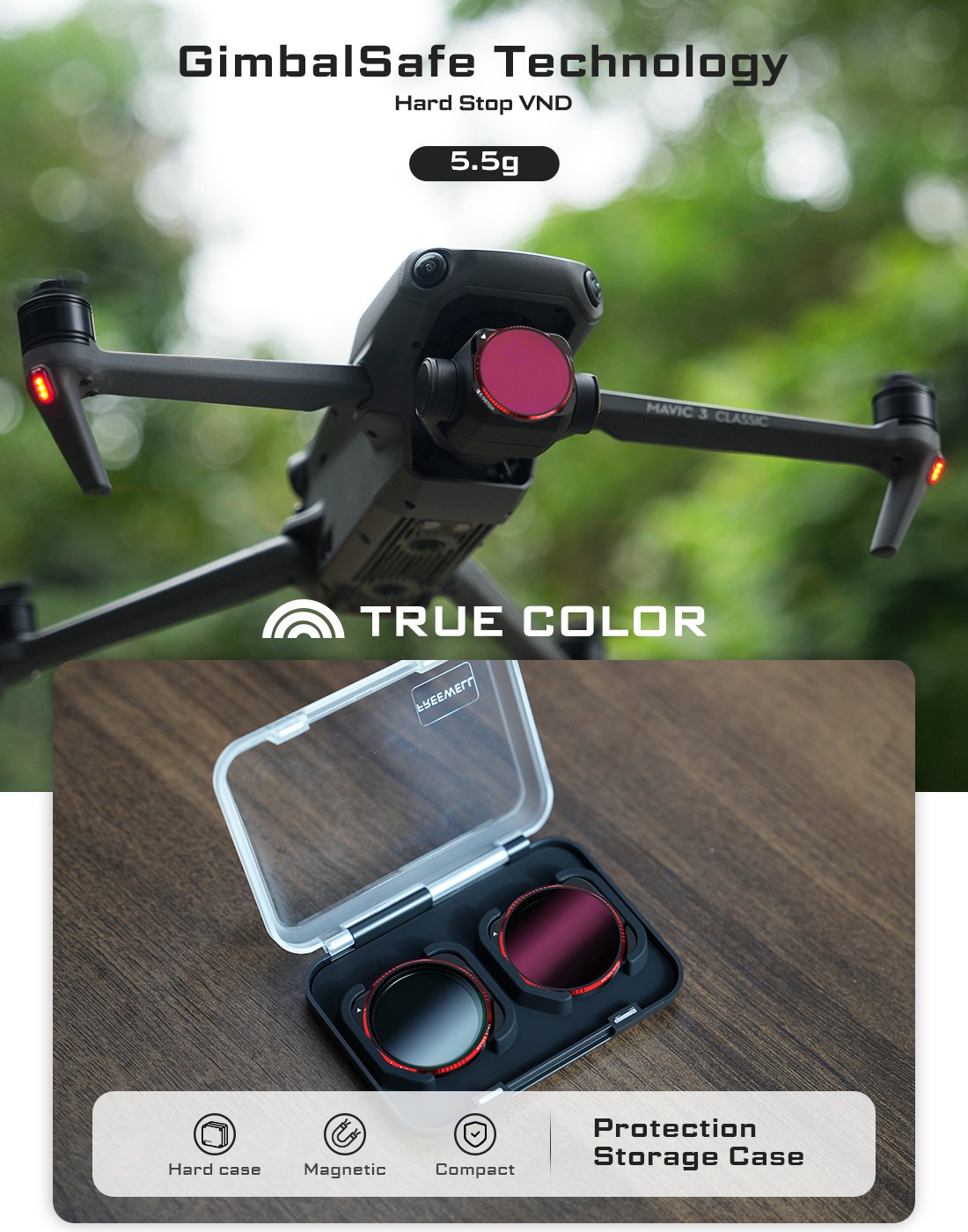 DJI Mavic 3 Classic VND Filter - 2