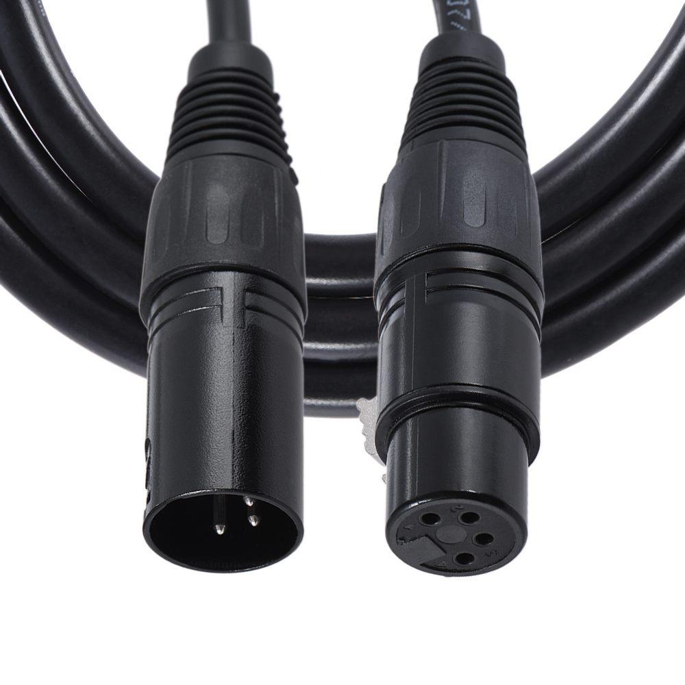 4-Pin XLR Male to XLR Female Adapter 3m - 3