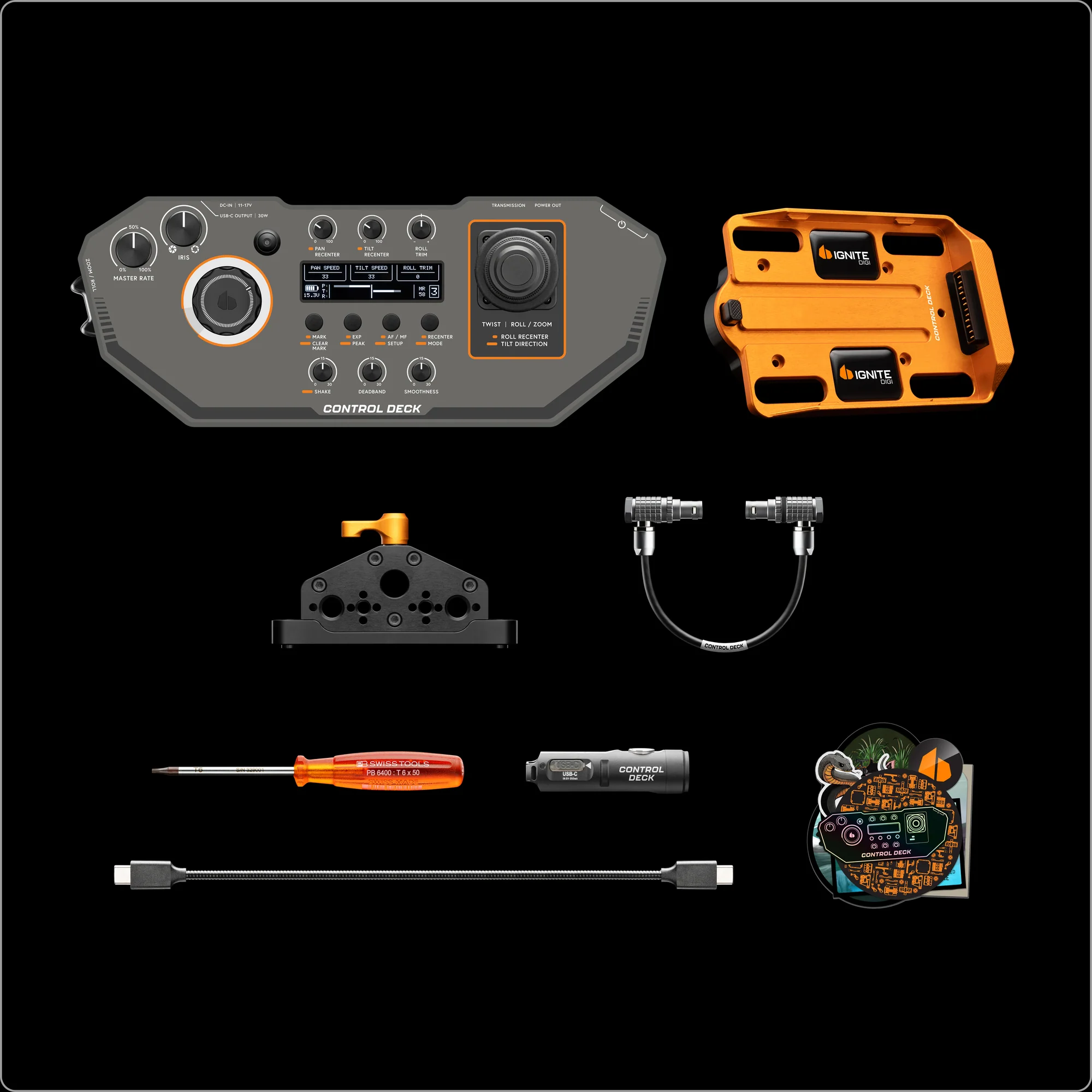 Ignite Digi Control Deck Core Kit For Dji Transmission