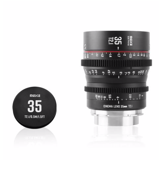 Meike 35mm T2.1 S35 Cine lens EF Mount - 3