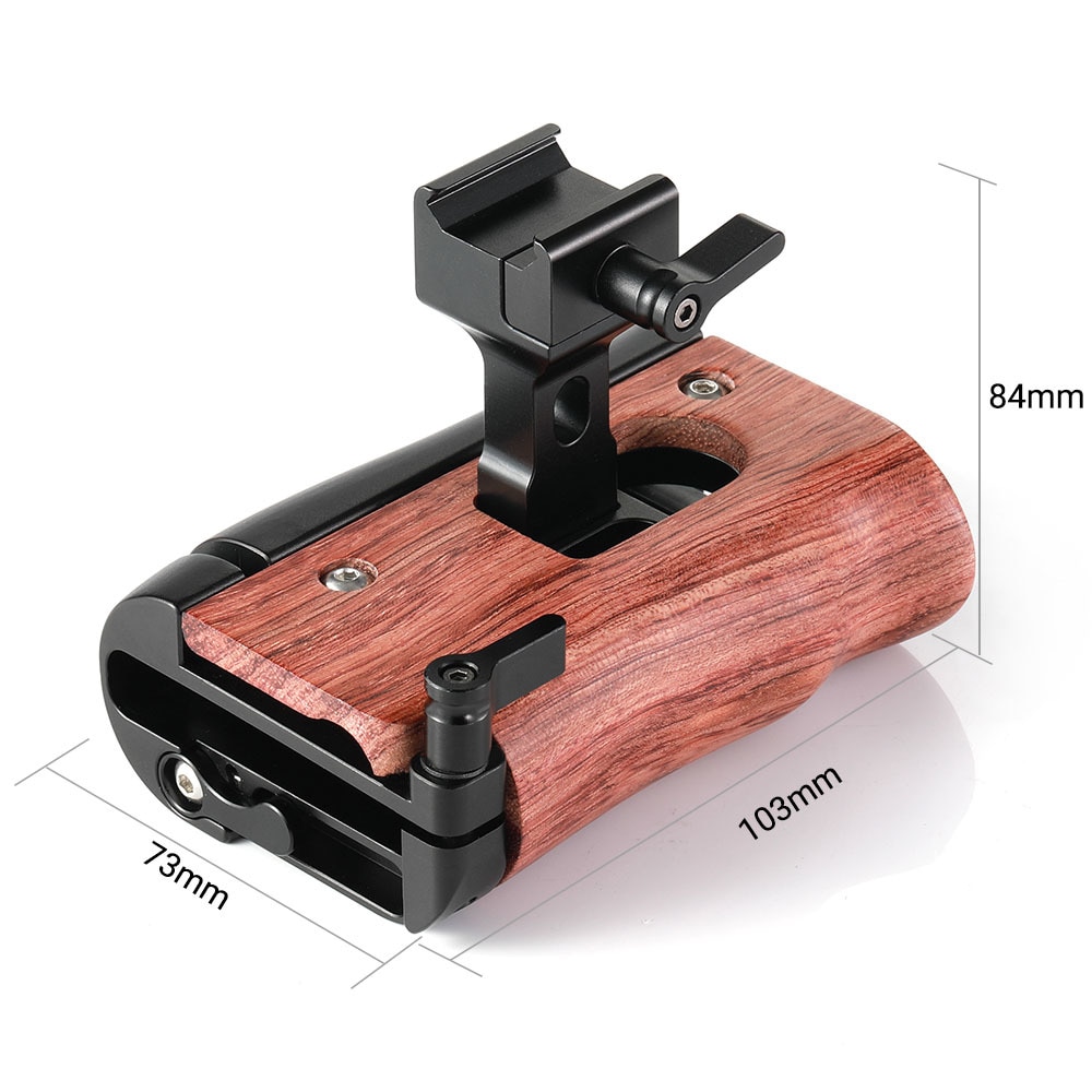 SmallRig NATO Handle for BMPCC 4K and Samsung T5 SSD 2270 - 3