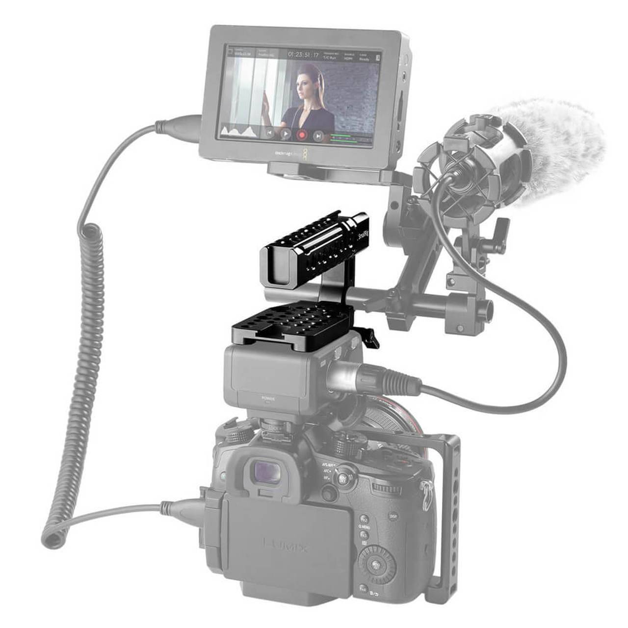 SmallRig Panasonic Lumix GH5/GH5S DMW-XLR1 Helmet Kit 2017 - 5