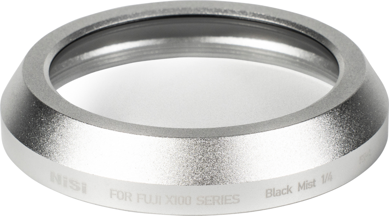 NiSi Filter Black Mist 1/4 for Fujifilm X-100 Series Silver