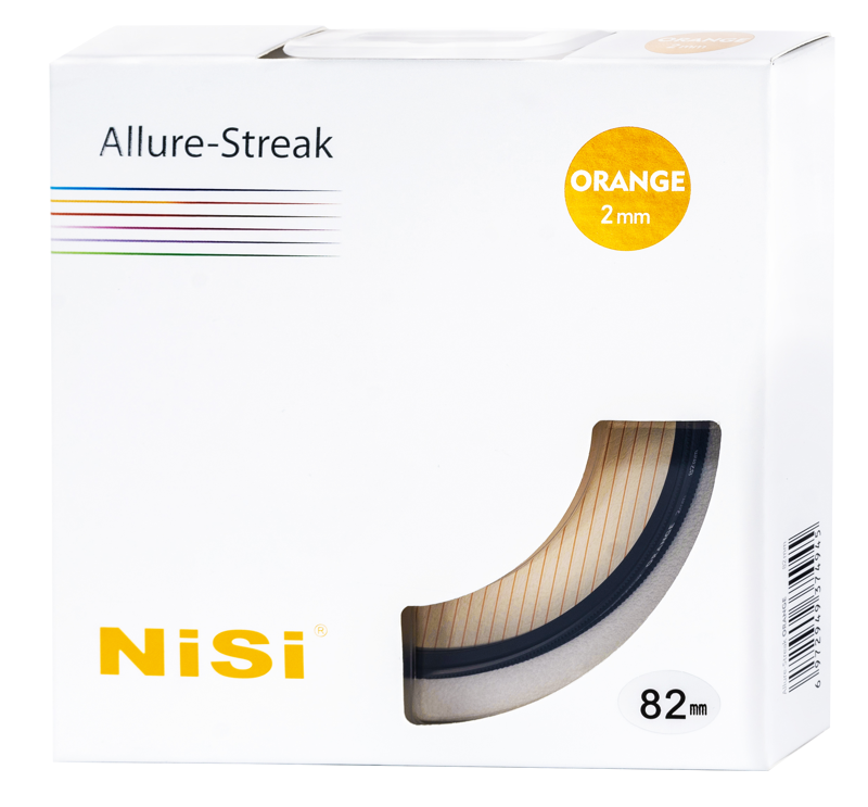 NiSi Filter Allure Streak Orange 2mm 82mm - 2