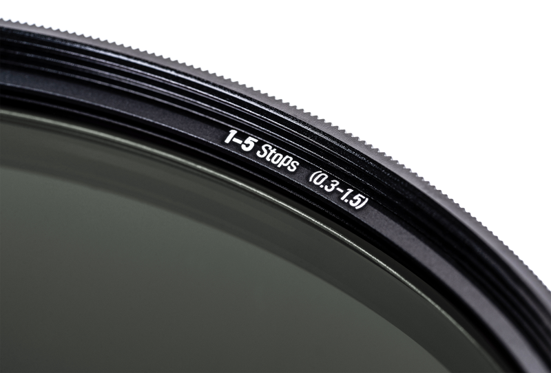 NiSi Filter ND-Vario 1-5 Stops True Color 105mm - 4