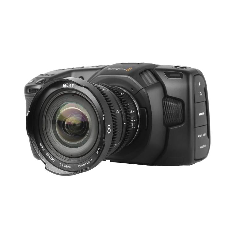 MEIKE 8mm T2.9 Manuel Focus Cinema Prime Lense (MFT Mount) - 7
