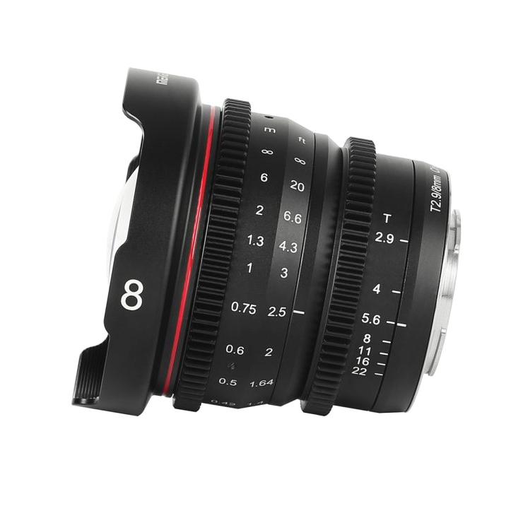 MEIKE 65mm T2.2 Manuel Focus Cinema Prime Lense (MFT Mount) - 4