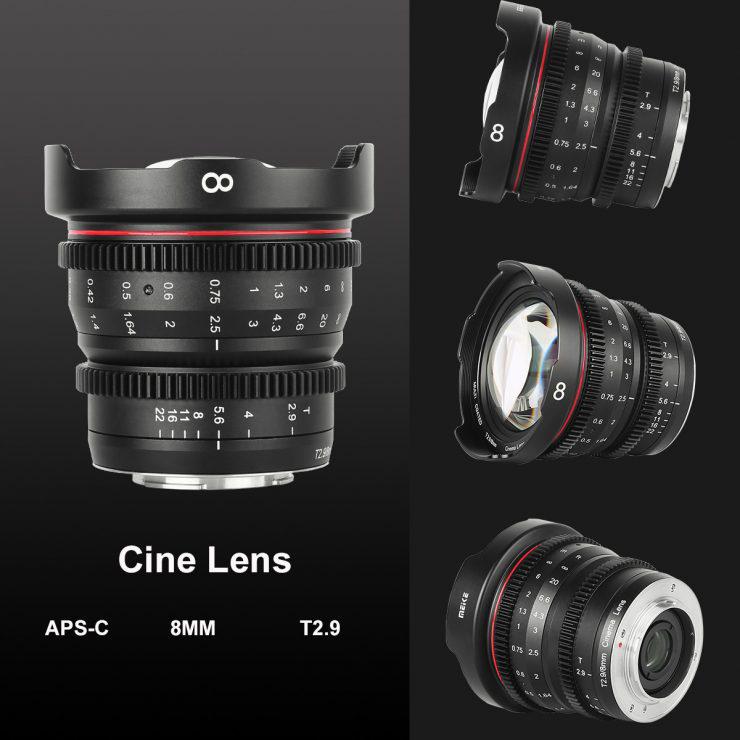 MEIKE 65mm T2.2 Manuel Focus Cinema Prime Lense (MFT Mount) - 6