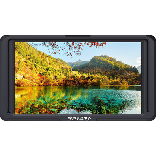 Feelworld F5  5" 4K HDMI camera monitor with powerOption and Swivel Tilt Arm - 3