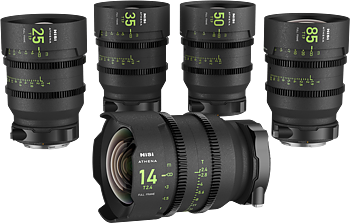 NiSi Cine Lens Set Athena Prime E-Mount