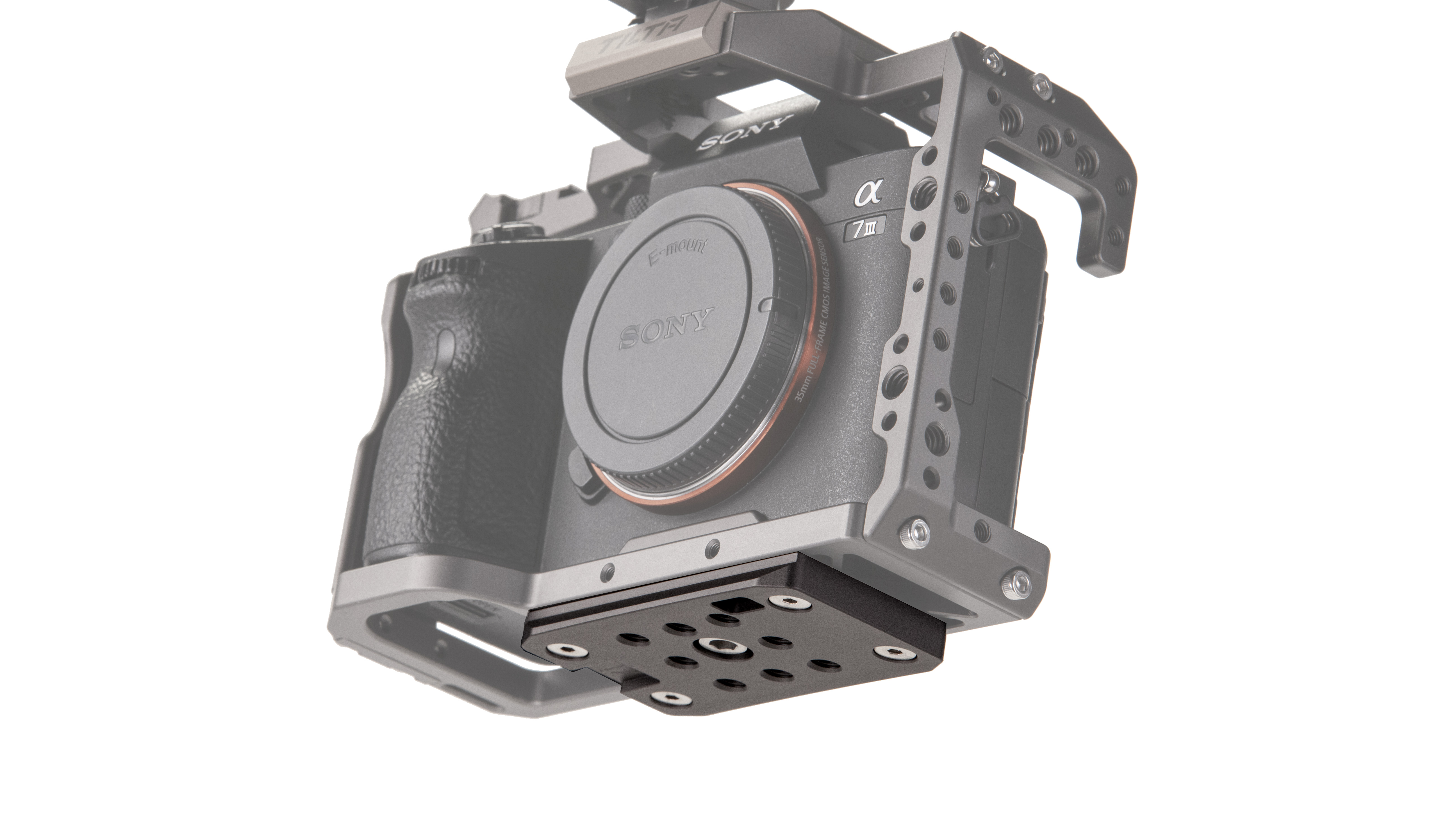 Tilta Bottom Plate for Sony a7SII/a7RII/a7RIII/A9/A7R - Tilta Gray - 7
