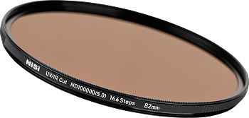 NiSi filter IRND100000 (16.6 Stop) Pro Nano 82mm