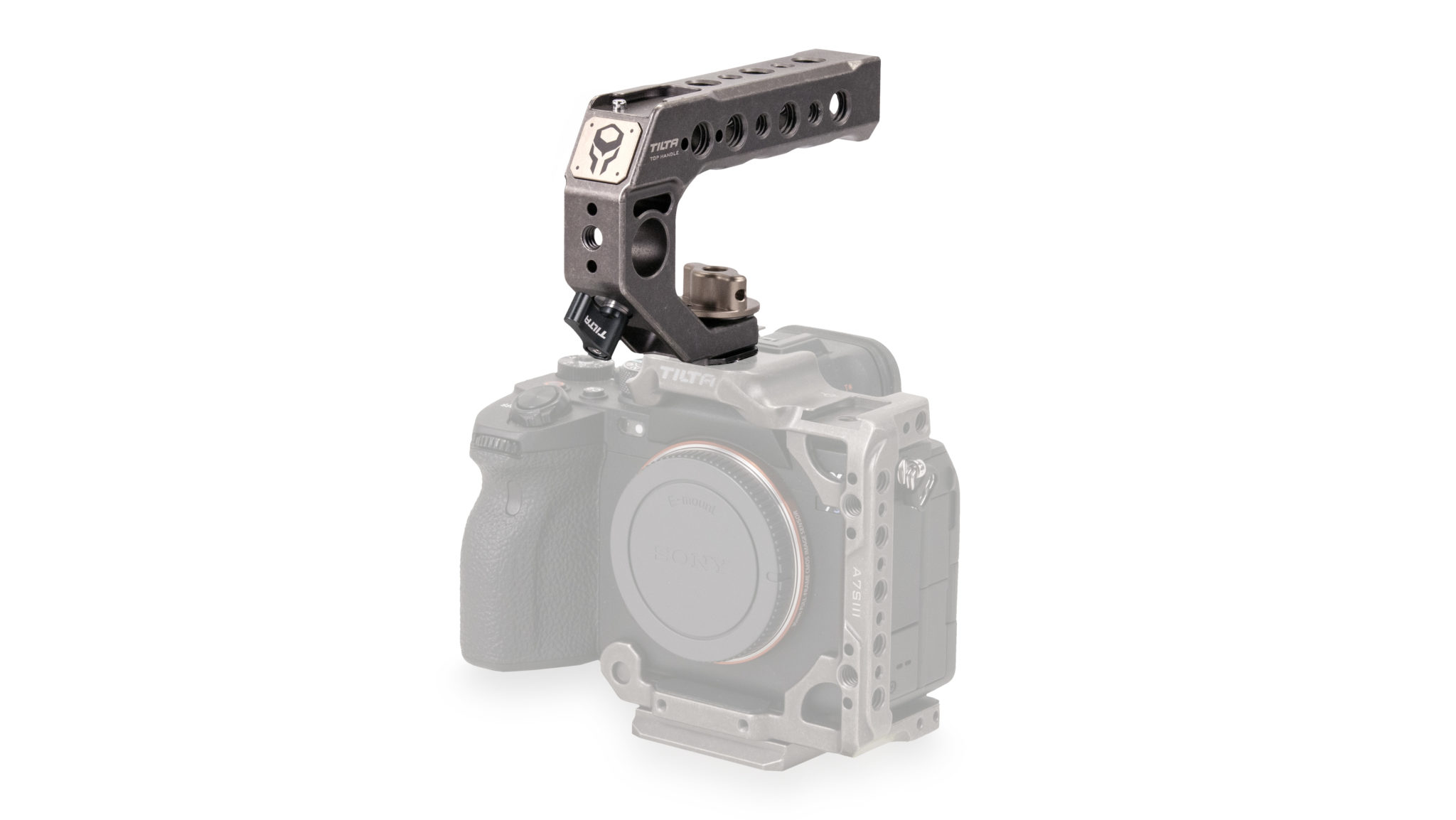 Tilta Tiltaing Lightweight Quick Release Top Handle with Arri Locating Pins - Black - 2