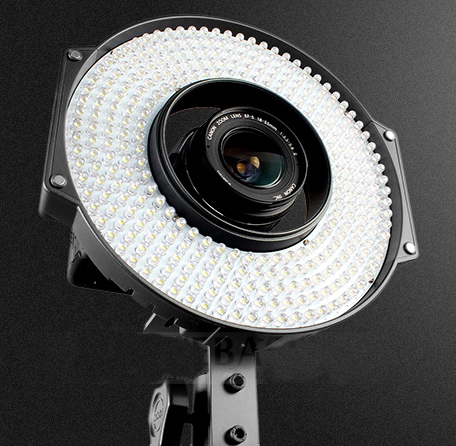 Led Ringlys R-300 +Rail mount+Batteri - 6
